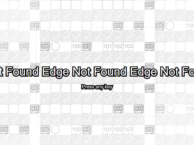 Edge not Found